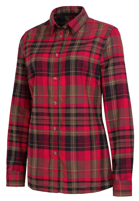 Böcker Holla Long Sleeve Flanell Blouse