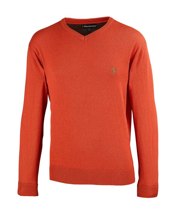 Deerhunter Harrington V-Neck Knitted Pullover