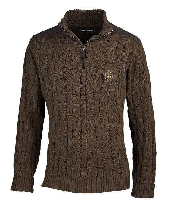 Deerhunter Randall Half-Zip Knitted Pullover