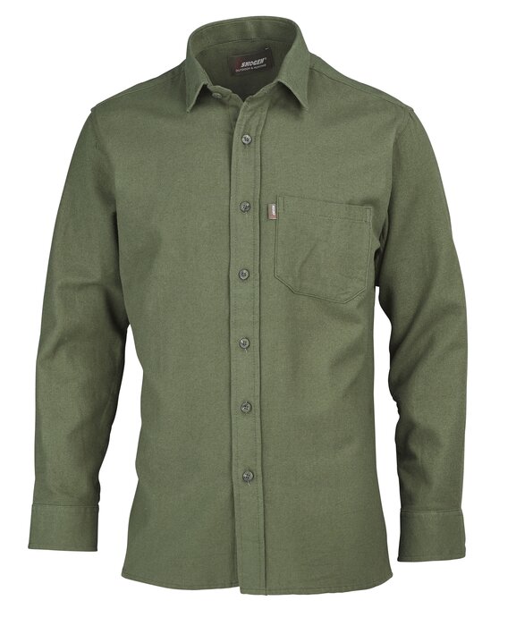 Skogen Basic Flannel Long Sleeve Shirt