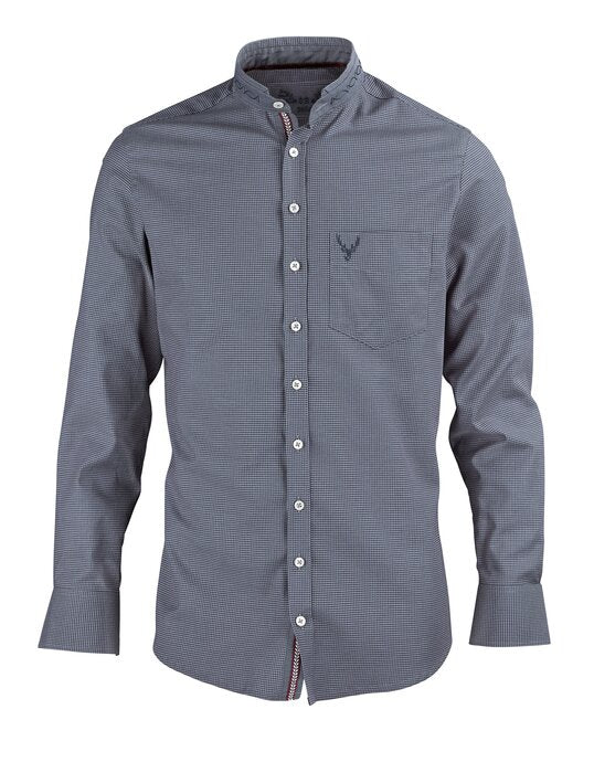 OS Trachten Long Sleeve Slim Fit Shirt