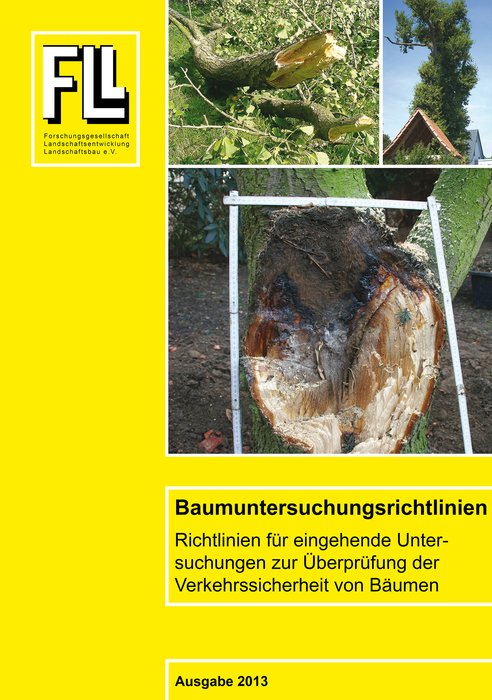Broschüre Baumuntersuchungsrichtlinien 2013 (Guidelines on tree investigation brochure 2013) Text in German