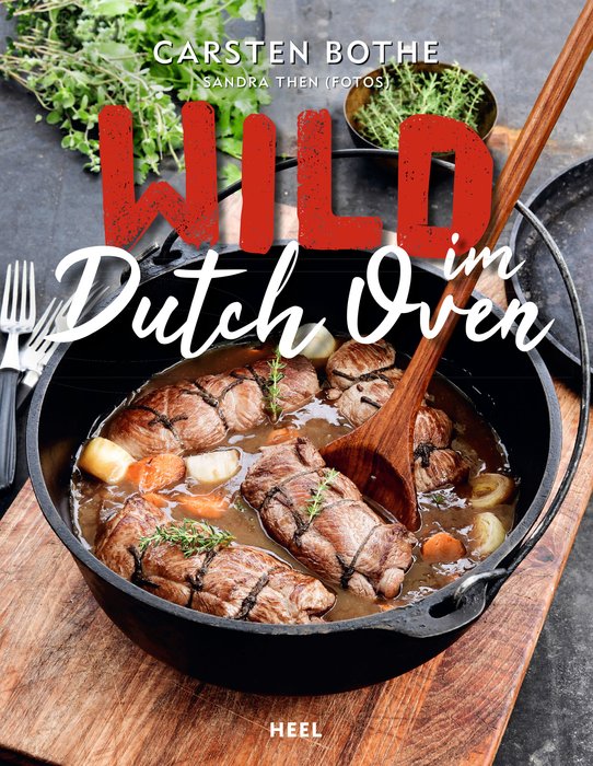 Book: Wild im Dutch Oven (Game in a Dutch Oven) Text in German