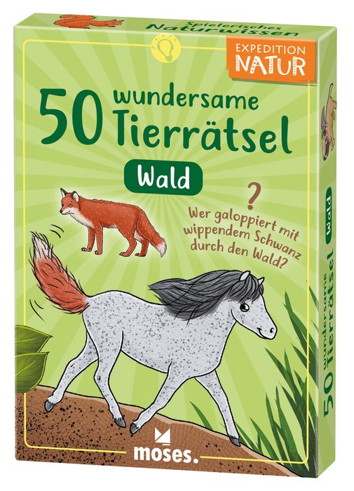 Moses 50 Wondrous Forest Animal Puzzles
