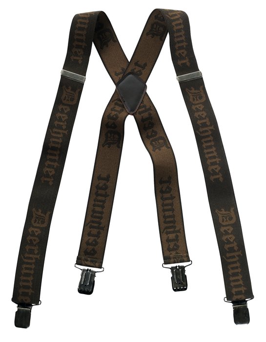 Deerhunter Trouser Braces with Logo and Clips