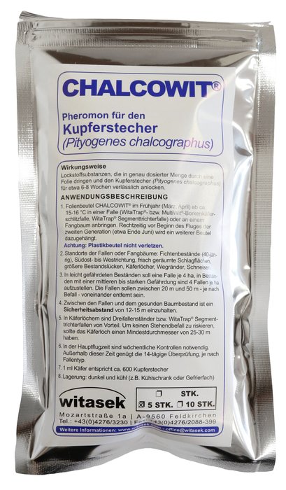 Witasek Chalcowit pheromone for six-toothed bark beetles