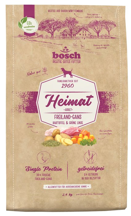 Bosch Heimat Adult dogfood with free-range geese