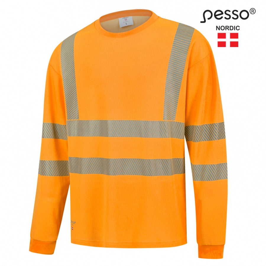 Džemperis High Visibility Pesso HVMIL, Oranžs