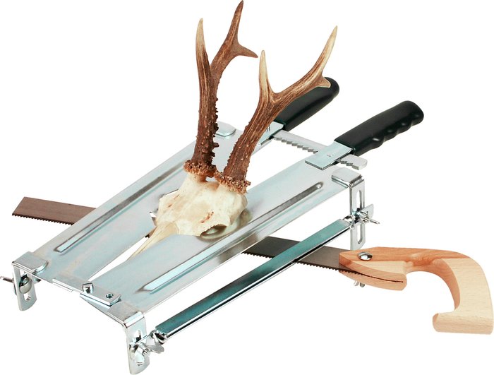 Horn saw with cutting device