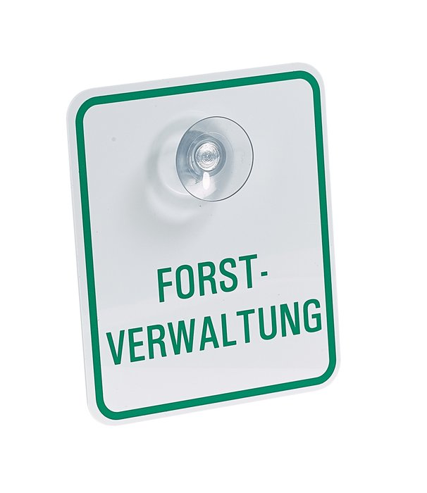 Car Sign - Forstverwaltung (Forestry Commission)