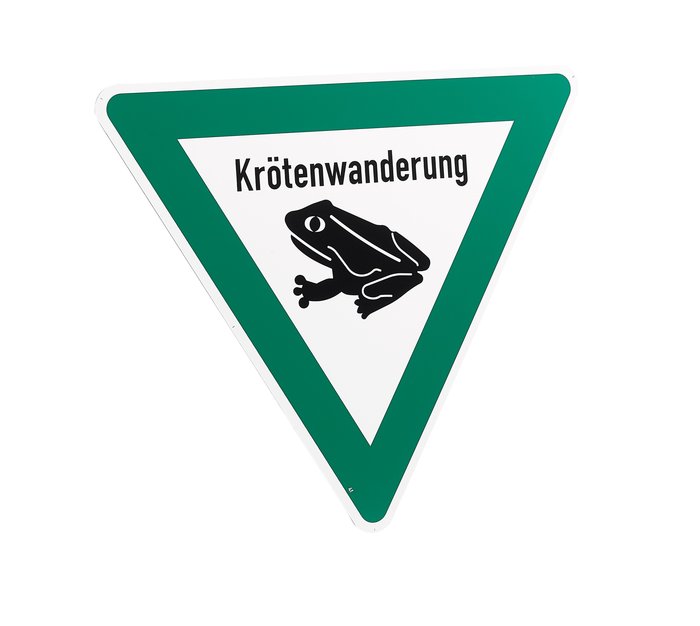 Warning Sign - Krötenwanderung (Toads Migrating)