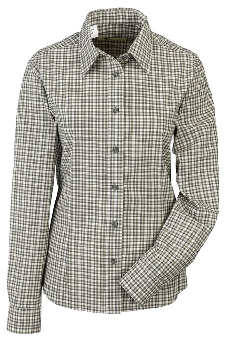 Skogen Ladies' Checked Long Sleeved Blouse