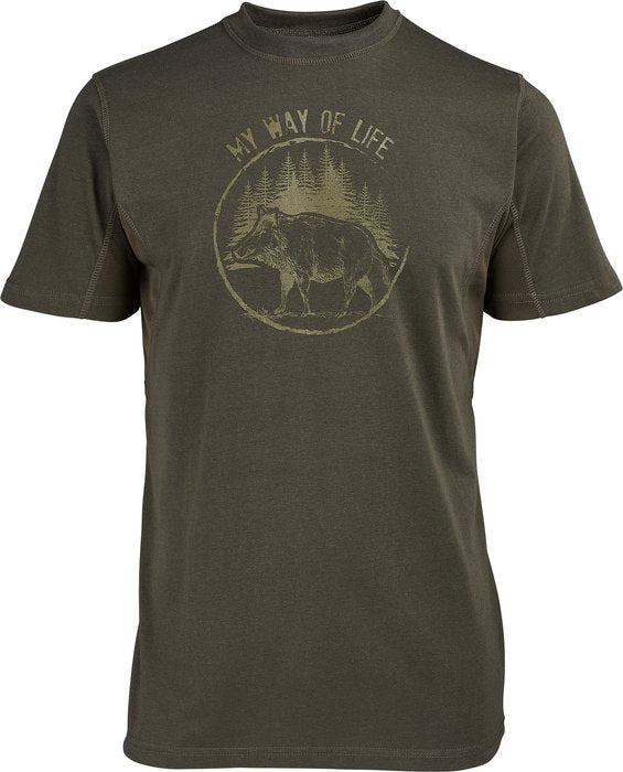 Hart Branded Wild Boar Men's T-Shirt
