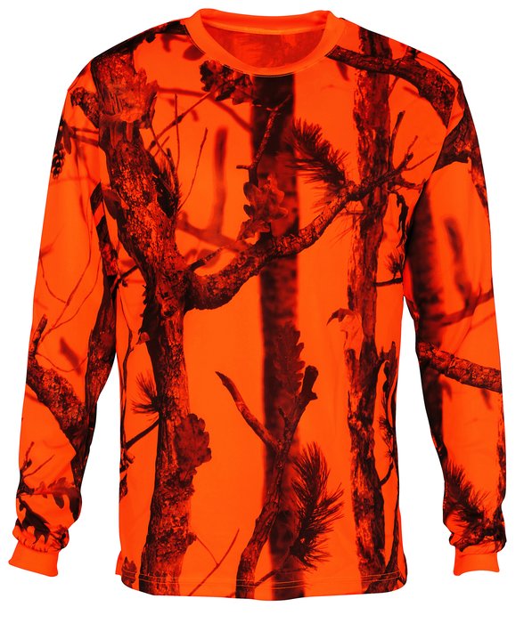 Percussion GhostCamo men's long-arm shirt