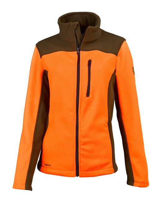 Hubertus Ladies' Two Tone Fleece Jacket