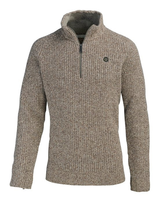 Chevalier Groby Half Zip Wool Pullover