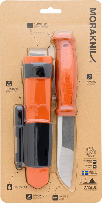 Morakniv Kansbol knife with survival kit
