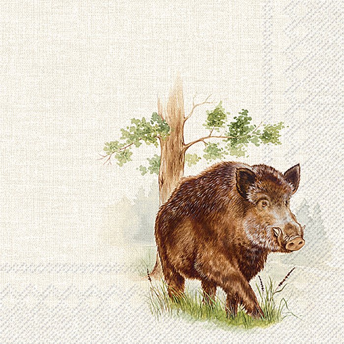 IHR Hunted Wild Boar serviettes