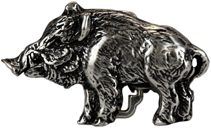 Wild Boar Belt Buckle