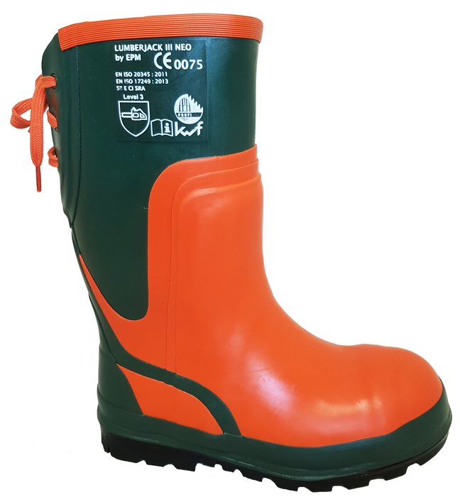 Euro PM Lumberjack III Neo Cut Protection Rubber Boots