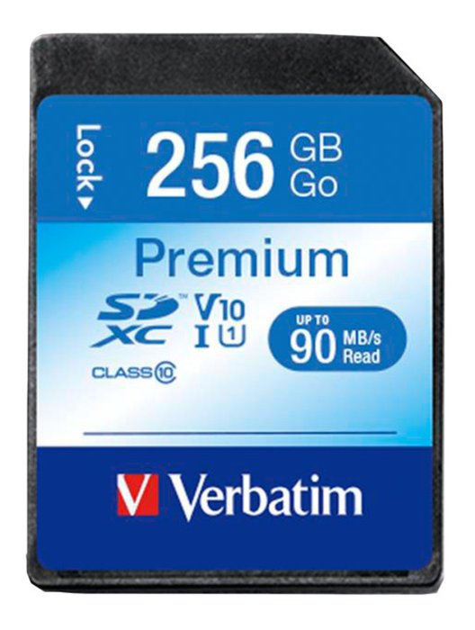 Verbatim SDXC Premium 256 GB memory card