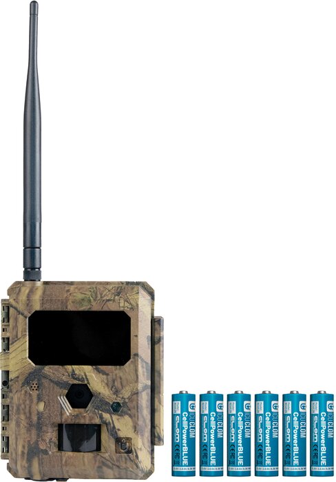 ICU Clom Easycam Wildlife Camera including 6 x 18650 Rechargeable Batteries