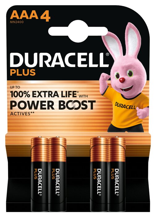 Duracell Plus AAA MN2400 Batteries