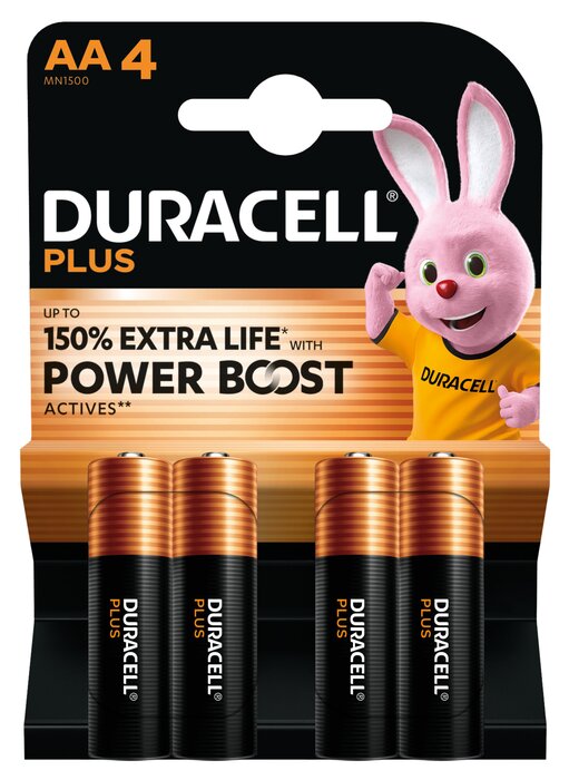 Duracell Plus AA MN 1500 Batteries