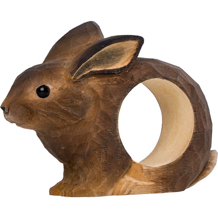 Rabbit napkin ring