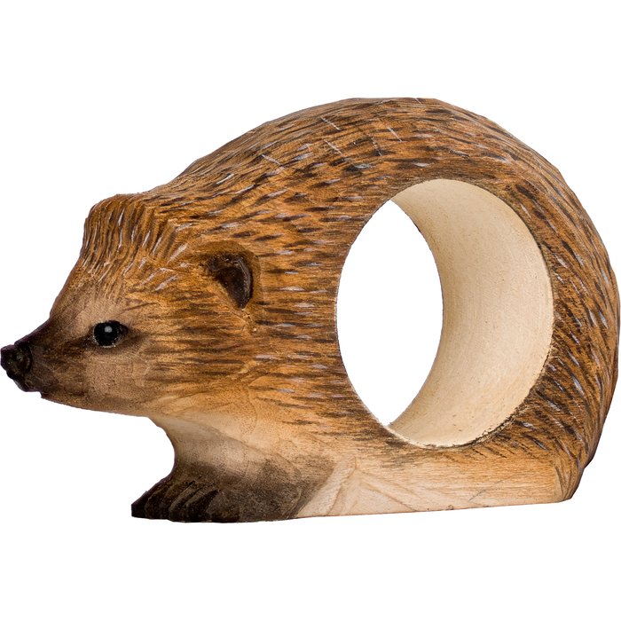 Hedgehog napkin ring