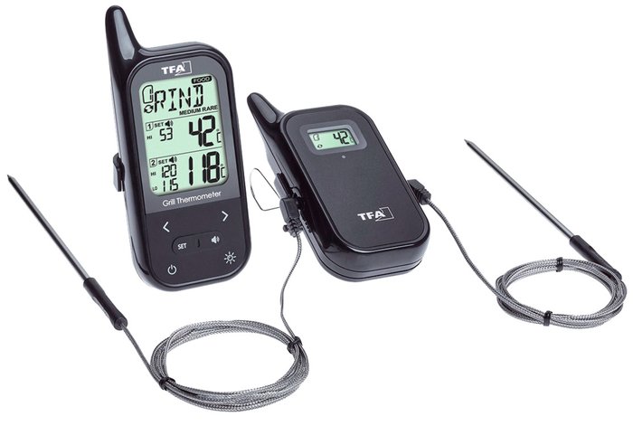 TFA Küchen Chef Twin Wireless Cooking Thermometer