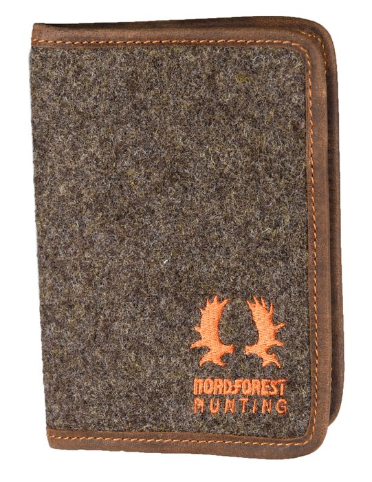 Nordforest Hunting wool felt hunting licence wallet