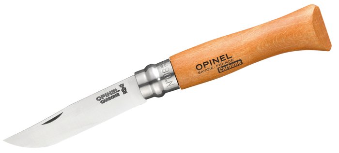 Opinel no. 8 Carbon knife
