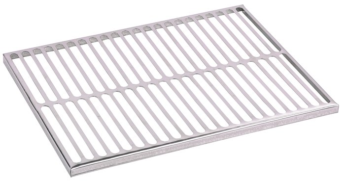 Flat Grate with a Frame Edge for Smoker Ovens