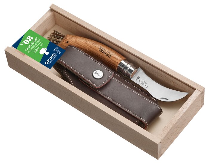 Opinel No. 8 Oak Mushroom Knife