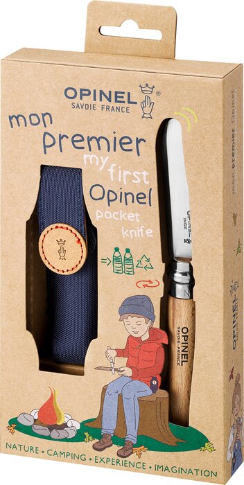 Opinel No. 7 Children's Knife with Pouch