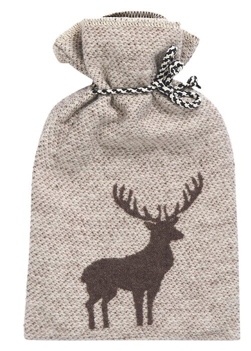 David Fussenegger Silvretta Hot Water Bottle with Stag