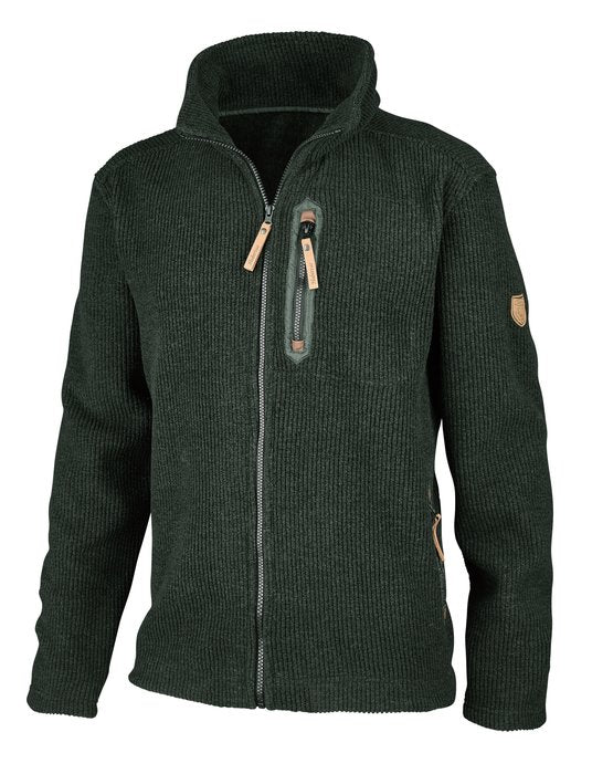 Hubertus Men's High Performance Knitted Fleece Jacket