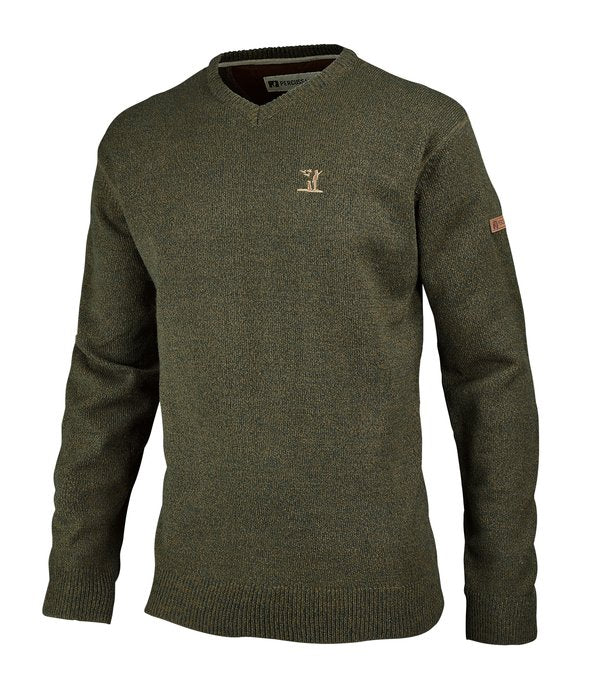 Percussion Men's V-Neck Hunting Pullover