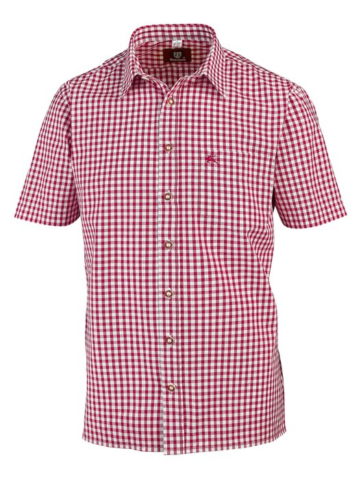 OS-Trachten Men's Short Sleeved Shirt