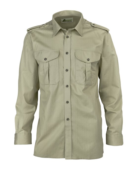 Skogen Men's Forestry Service Shirt with Extra Long Sleeves