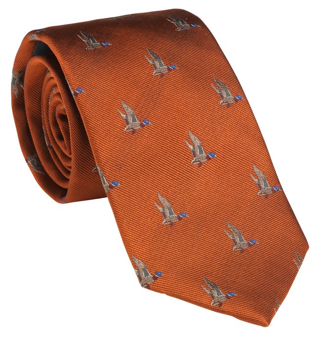 Laksen Flying Mallard Tie
