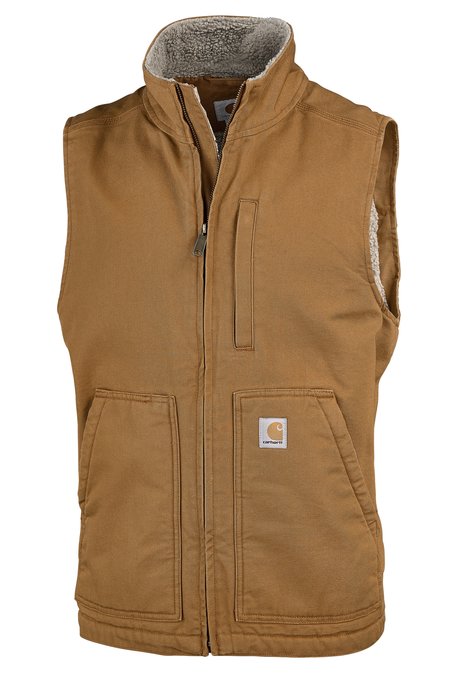 Carhartt Mock-Neck Sherpa-Lined gilet