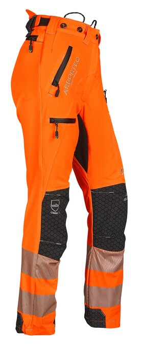 Arbortec Breatheflex Pro Hi-Vis Female Cut Protection Trousers