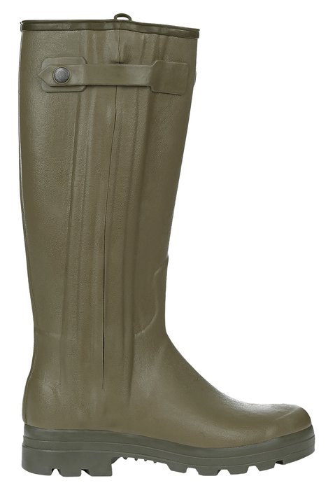 Le Chameau Chasseur Cuir Rubber Boots