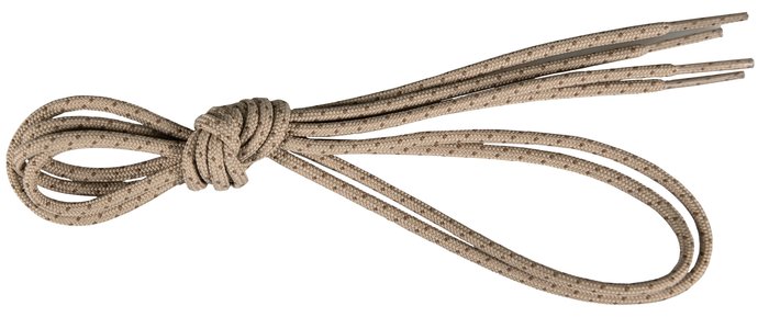 Meindl Bootlace for Meindl Portland GTX, 110 cm, round, brown.