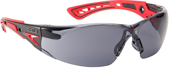 Bolle Safety Rush+ Smoked Safety Spectacles