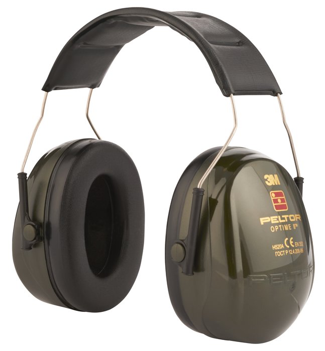 Peltor Optime II Ear Defenders with a Headband (H520A)