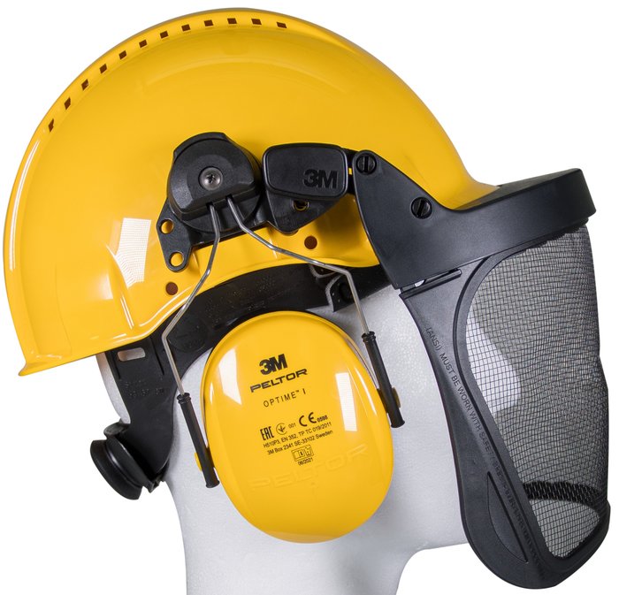 Peltor Head Protection Combination G3000M, H510, V5C