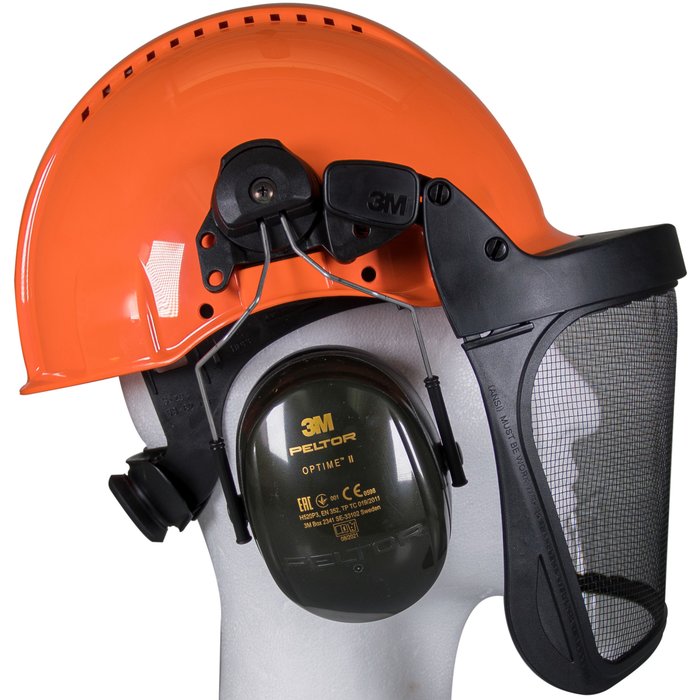 Peltor Head Protection Combination G3000M, H520, V5C